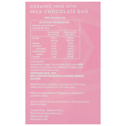 Nutrients 1, Barbie Mug and Egg Gift Set 60g