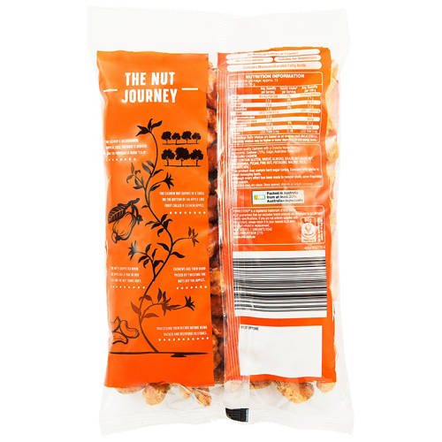 Front shot 2, Honey Roasted Cashews 400g
