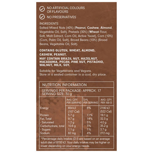 Nutrients 1, Roasted Nuts & Fruit 200g