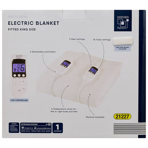 Front shot 3, Electric Blanket King Size