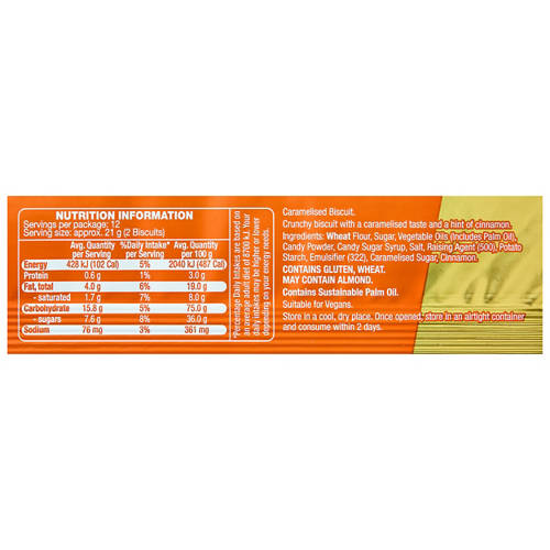 Nutrients 1, Speculoos Biscuits 250g