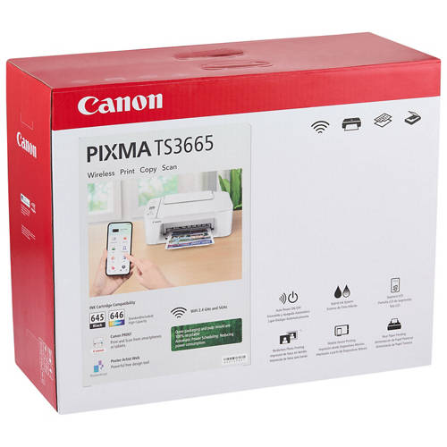 Front shot 4, PIXMA TS3665 Home Printer