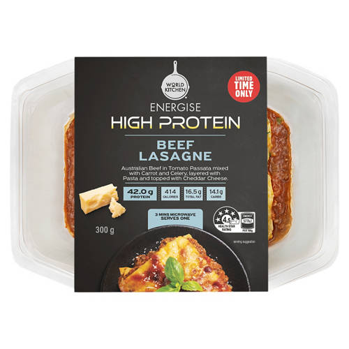Front shot 2, High Protein Lasagne 300g