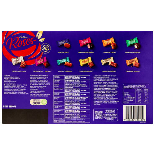 Front shot 3, Roses Gift Box 380g