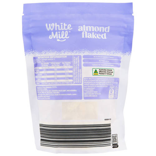 Front shot 2, Almonds Flaked 125g