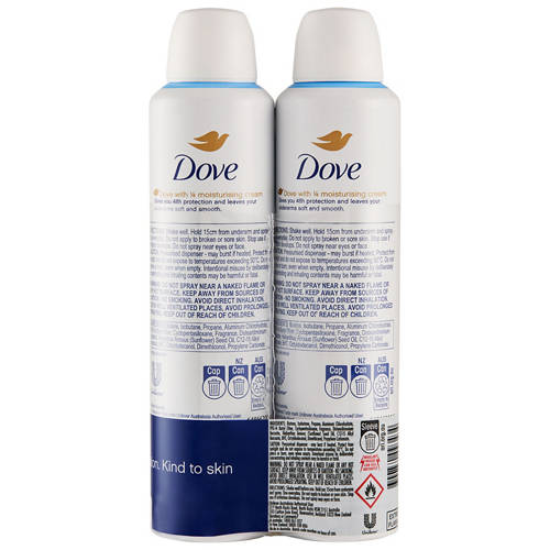 Front shot 2, Antiperspirant Aerosol Deodorant 2x145g