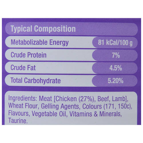 Nutrients 1, Assorted Cat Food 400g