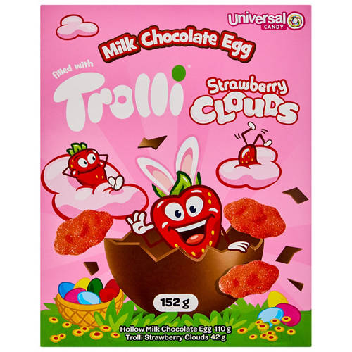 Front shot 2, Strawberry Clouds Gift Eggs 148-152g