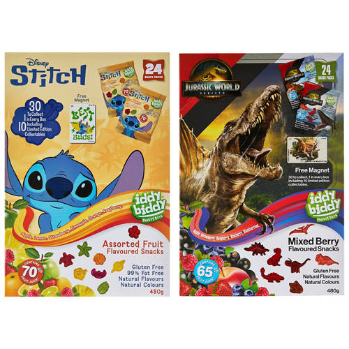 Group 1, Assorted Flavoured Snacks 24 Pack 480g