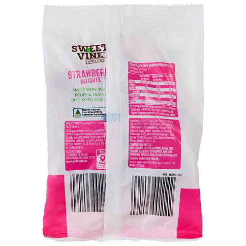 Front shot 2, Strawberry Delight 150g