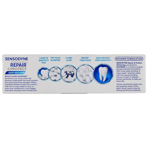 Front shot 3, Repair & Protect + Whitening Toothpaste 100g x 2 Pack