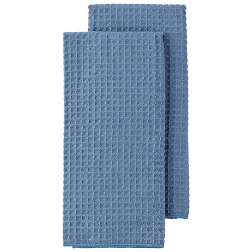 Front shot 2, Large Waffle Tea Towel 2 Pack