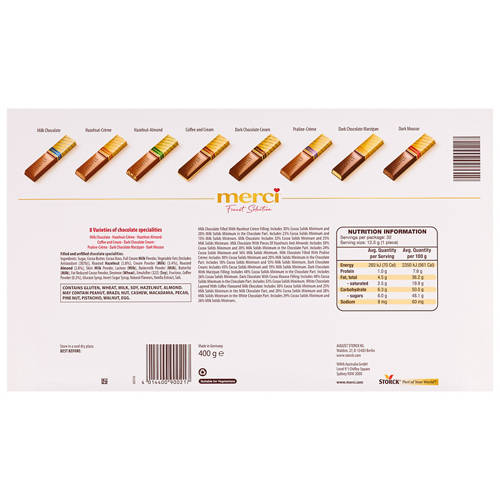 Front shot 2, Merci Finest Selection 400g