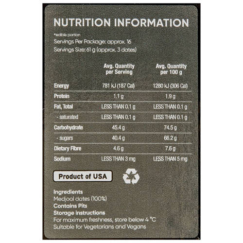 Nutrients 1, Medjool Dates 1kg