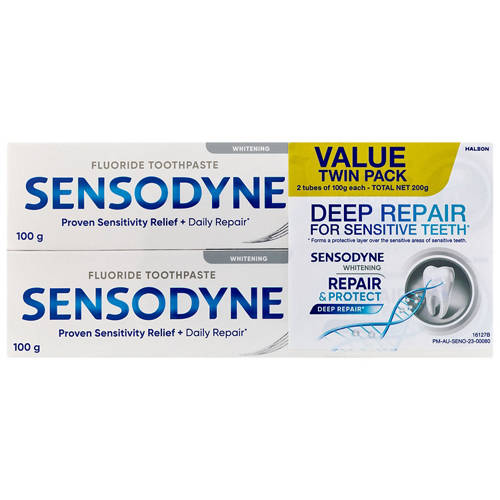 Front shot 2, Whitening Toothpaste 200g 2 x100g