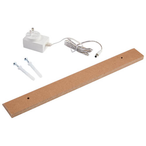 Front shot 4, Bamboo Mirror Cabinet with LED