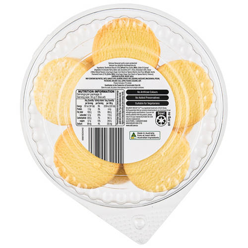 Front shot 3, Melting Moments 280g
