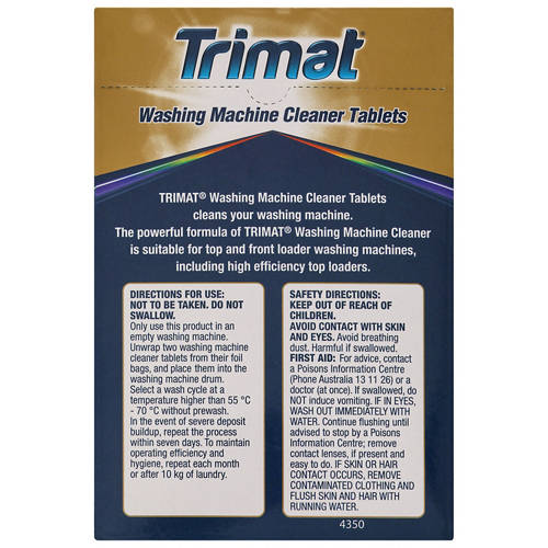 Front shot 3, Washing Machine Cleaner 8 Pack