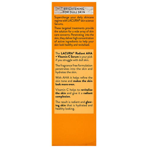 Front shot 4, Radiant AHA+ Vitamin C Serum 30ml