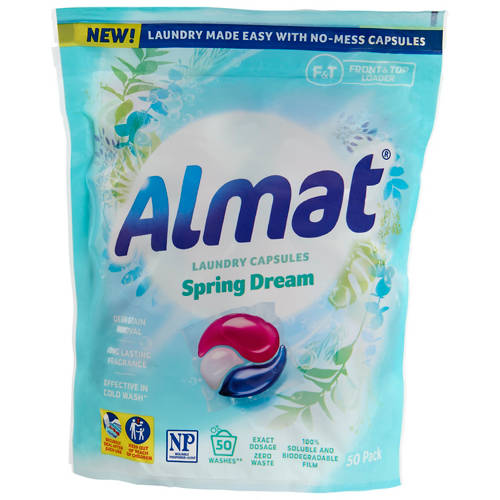 ALMAT Laundry Capsules 50 Pack