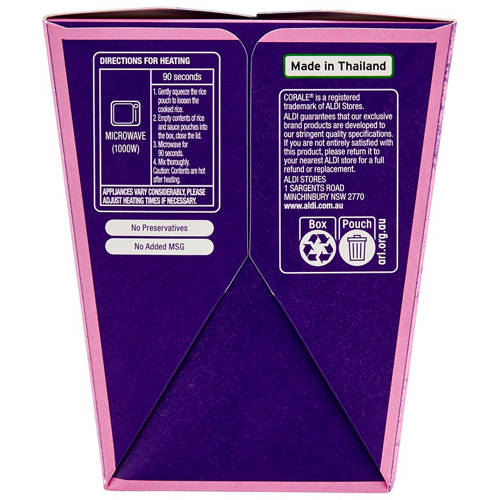 Front shot 3, Butter Chicken with Rice Meal Kit 350g