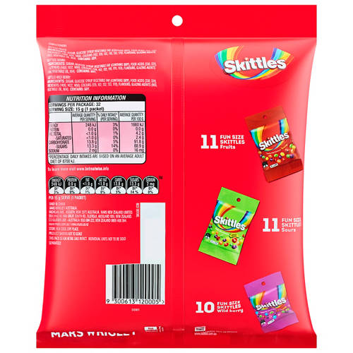 Front shot 2, Variety Pack 32 Piece 480g