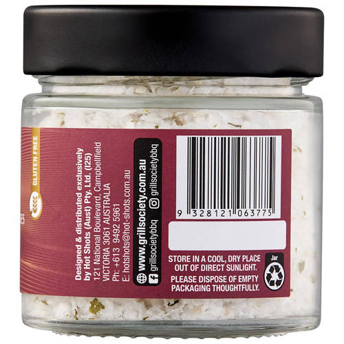 Front shot 3, Garlic Sea Salt Flakes 120g