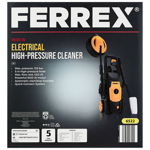 Front shot 3, High Pressure Washer 1600W