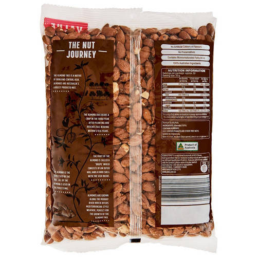 Front shot 2, Almonds Dry Roasted 1kg