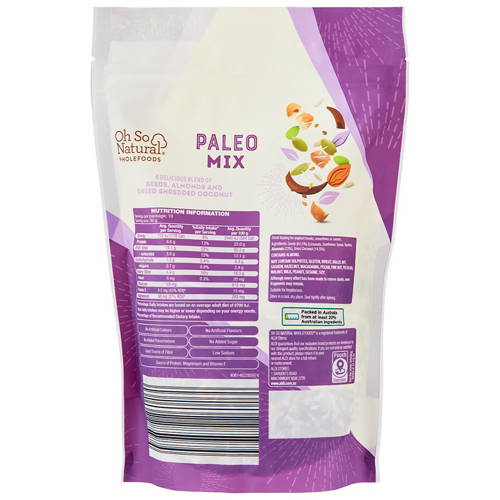 Front shot 2, Paleo Mix 300g