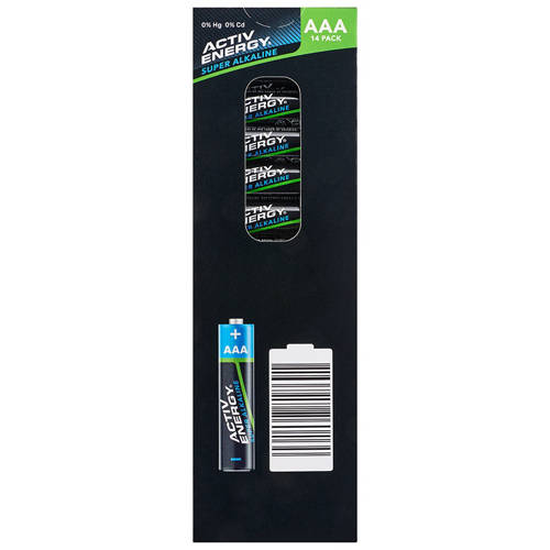 Front shot 2, AAA Batteries 14 Pack