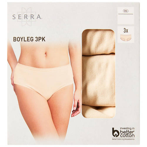 Front shot 2, Women's Boyleg Underwear 3 Pack