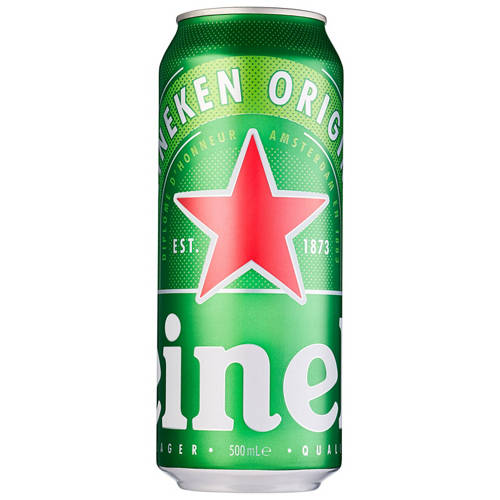 Front shot 3, Beer Can 500ml 6 Pack