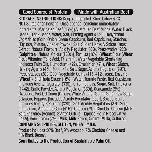 Ingredients 1, Beef Enchilada Meal Kit 955g