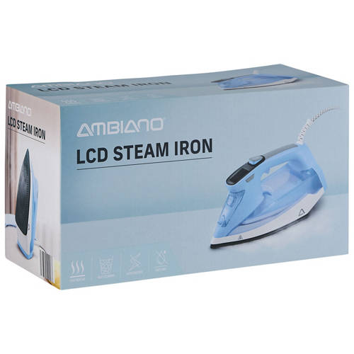 Front shot 2, LCD Steam Iron
