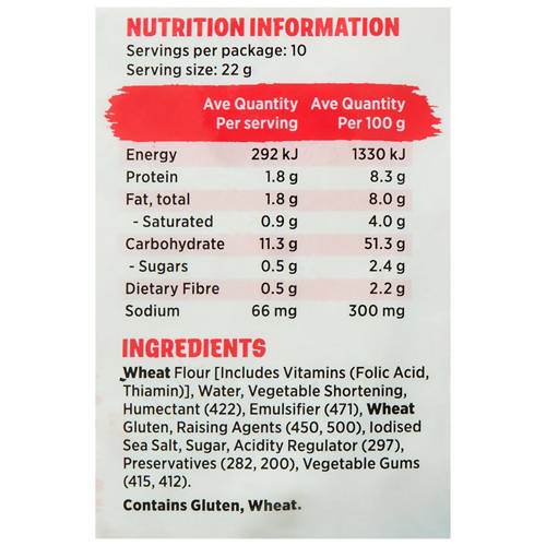 Nutrients 1, Mini Street Tacos 10 Pack
