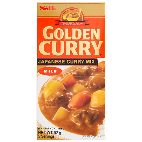 Front shot 2, Golden Curry Sauce Mix 92g