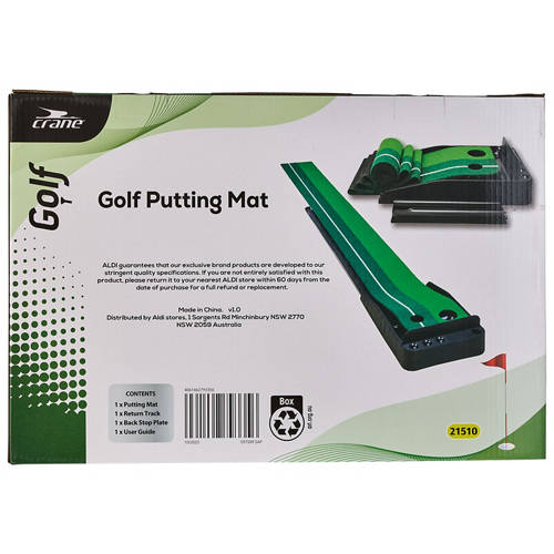 Front shot 4, Golf Putting Mat