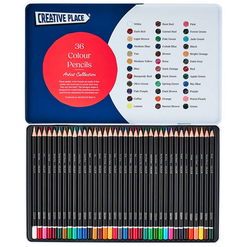 Front shot 3, Artist Pencils 36 Pack