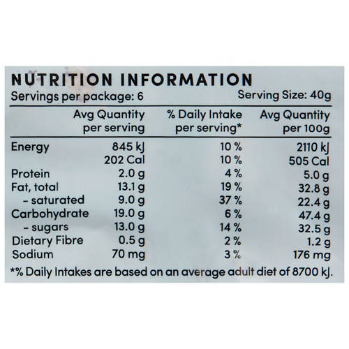 Nutrients 1, Christmas Mixed Slices 6 Pack 240g