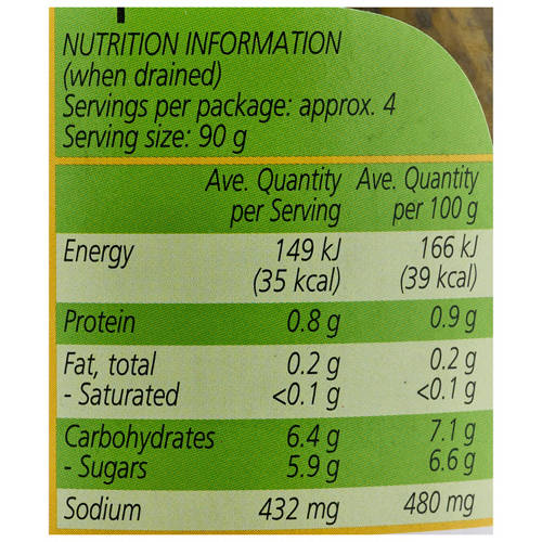 Nutrients 1, Spreewalder Whole Pickled Gherkins