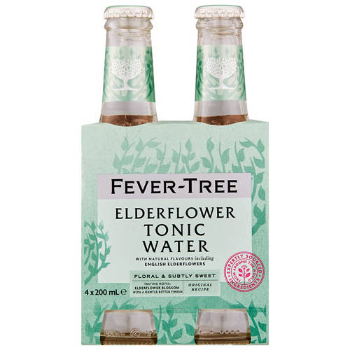 Front shot 2, Elderflower 4 Pack 200ml