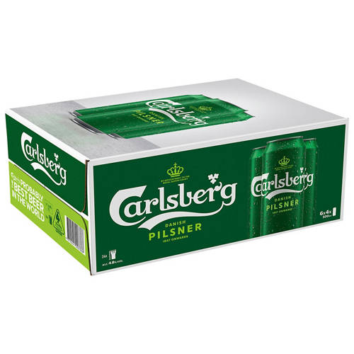 Front shot 3, Pilsner Green 4 x 500ml