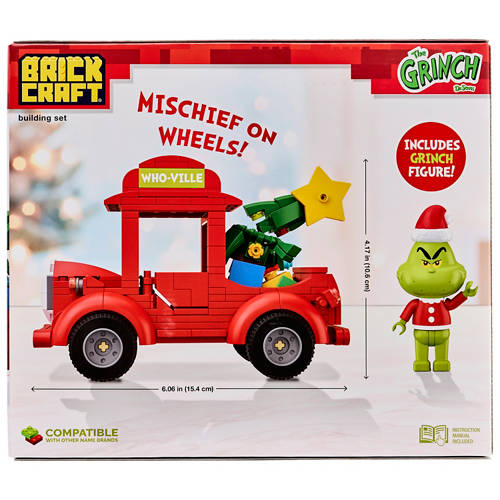 Front shot 3, Grinch Christmas Brick Sets