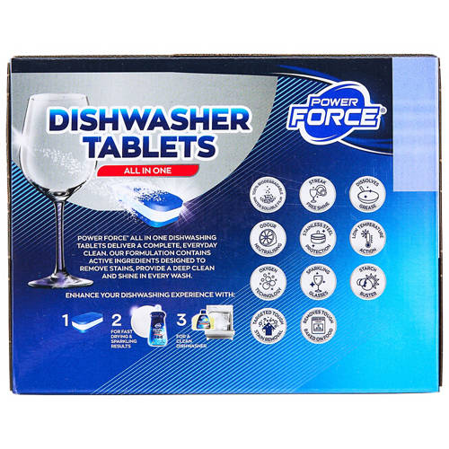 Front shot 3, Dishwashing Tablets 45 Pack
