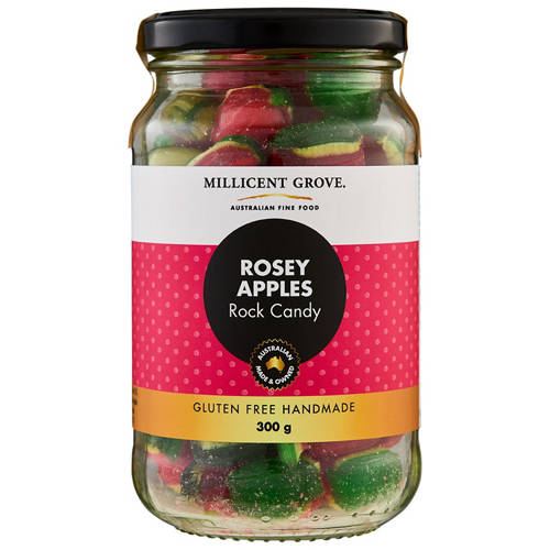 Front shot 2, Rosey Apples Candy 300g
