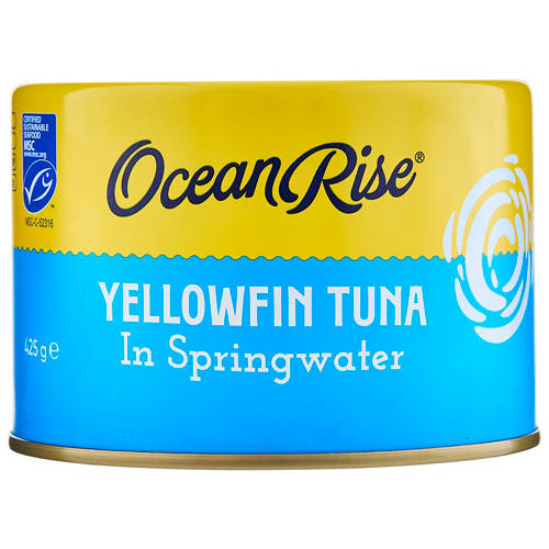 Front shot 2, Yellowfin Tuna in Springwater 425g