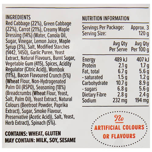 Nutrients 1, Maple Bacon Crunch Salad Kit 370g