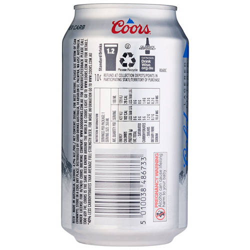 Front shot 4, Lager 6 x 355ml