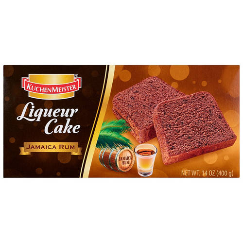 Front shot 2, Liqueur Cake Rum 400g